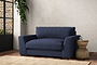 Guddu Love Seat - Recycled Cotton Navy-nkuku