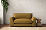 Guddu Love Seat - Recycled Cotton Ochre-nkuku