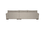 Guddu Medium Right Hand Chaise Sofa - Brera Linen Pebble-nkuku