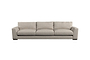 Guddu Super Grand Sofa - Brera Linen Charcoal-nkuku