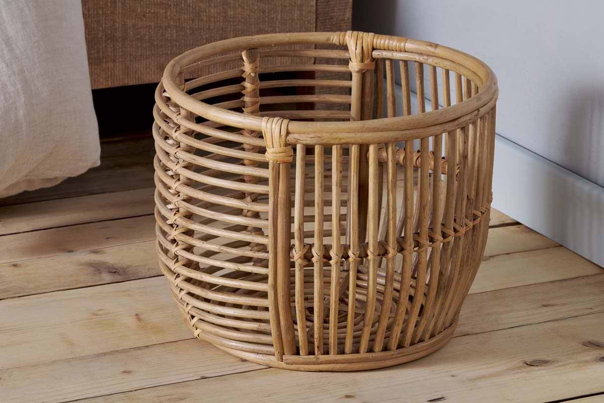 Haramu Rattan Basket - Natural