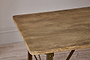 Hanita Mango Wood Folding Dining Table-nkuku