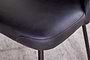 Harsha Leather Dining Chair - Aged Black-nkuku