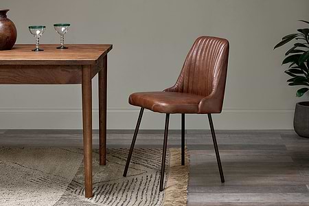 Brown Leather Dining Chair: Stylish Comfort for Every Home
