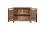 Ibo Reclaimed Wooden Slatted Sideboard - Natural