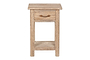 Ibo Reclaimed Wood Bedside Table - Natural