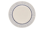 Iba Dinner Plate - Indigo-nkuku