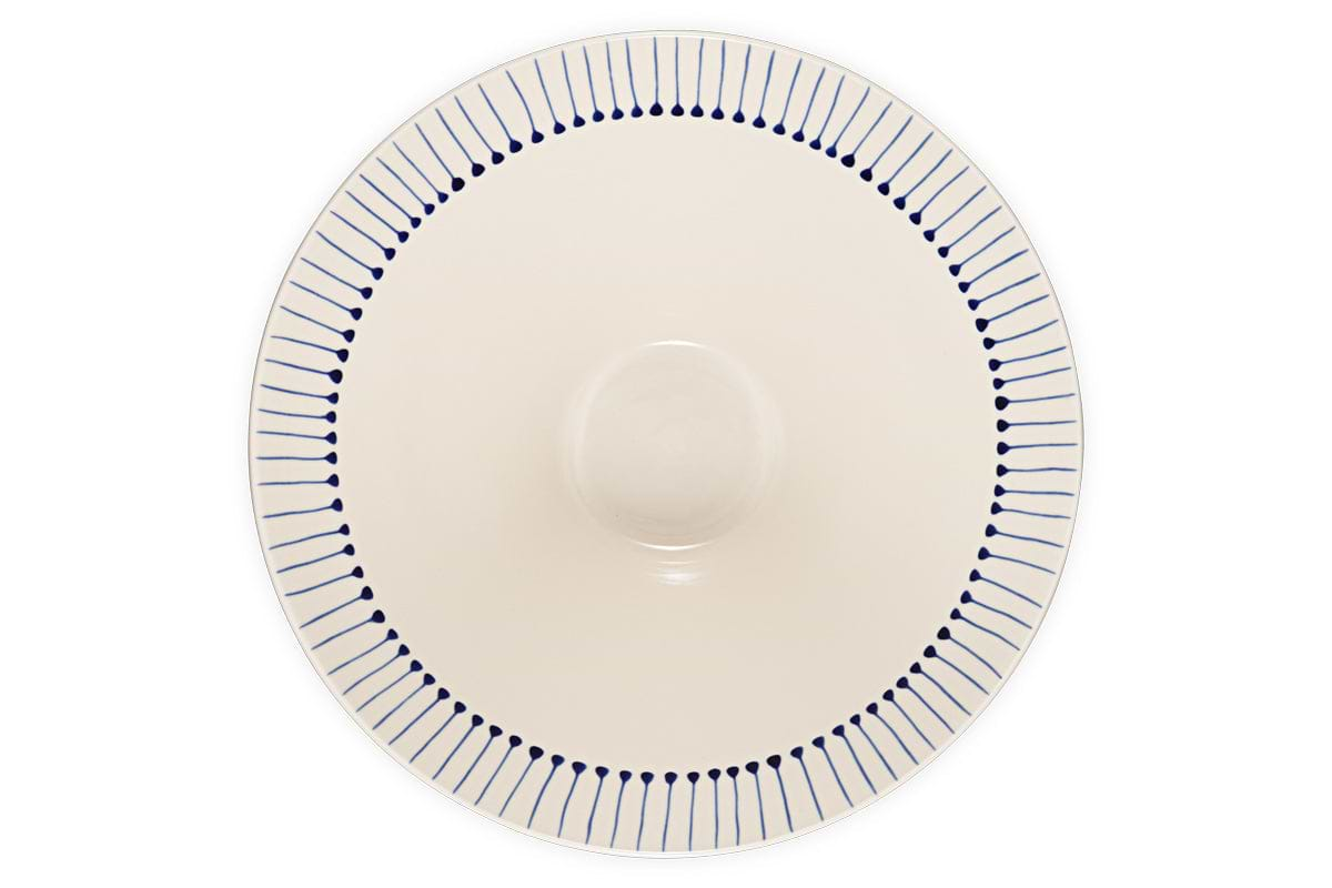 Iba Serving Bowl - Indigo-nkuku