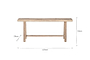 Ibo Reclaimed Wood Long Bench - Natural-nkuku