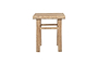 Ibo Reclaimed Wood Side Table - Natural- nkuku