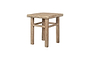 Ibo Reclaimed Wood Side Table - Natural- nkuku