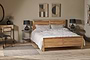 Indali Mango Wood Bed - Natural - Super King-nkuku