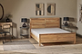 Indali Mango Wood Bed - Natural - Super King-nkuku