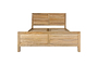 Indali Mango Wood Bed - Natural - Super King-nkuku