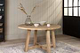 Indali Mango Wood Round Dining Table - Natural