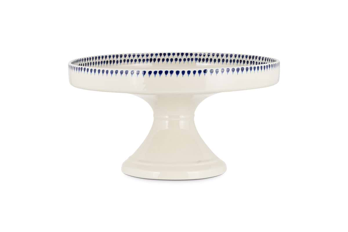 Indigo Drop Ceramic Stand-nkuku