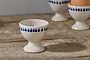 Indigo Drop Egg Cups - Cream & Indigo (Set of 2)-nkuku