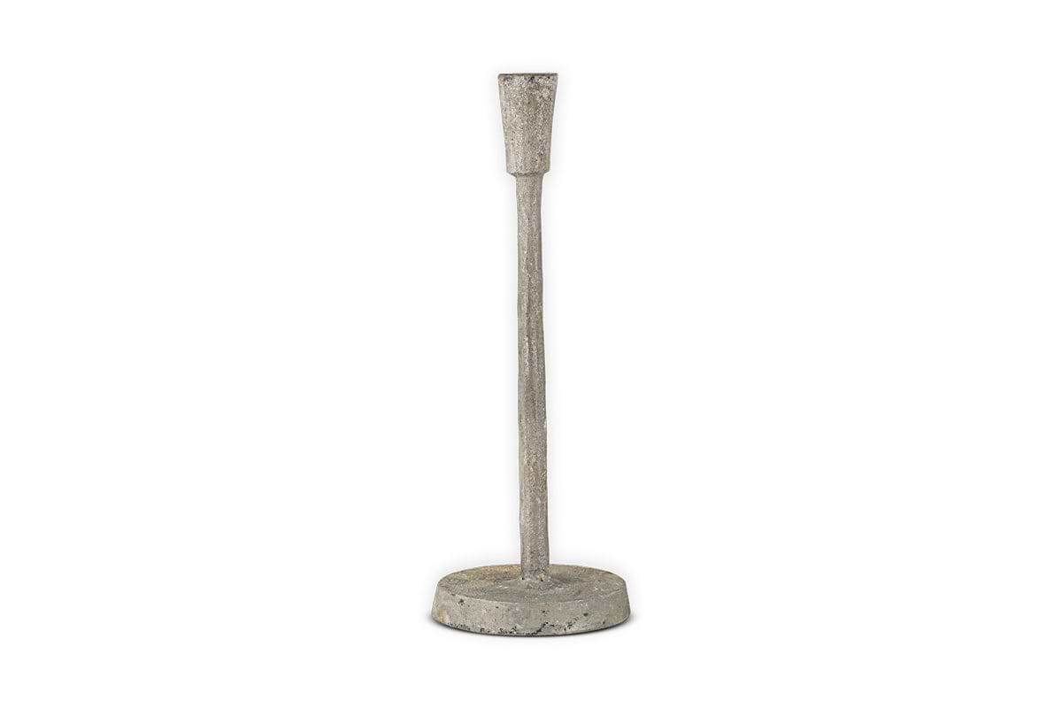 Inigo Candle Holder - Aged Zinc-nkuku