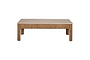 Ira Travertine & Mango Wood Coffee Table - Natural- nkuku