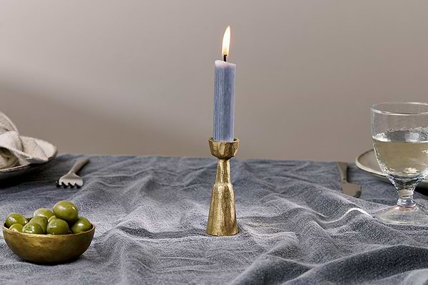 Jahi Brass Candlestick