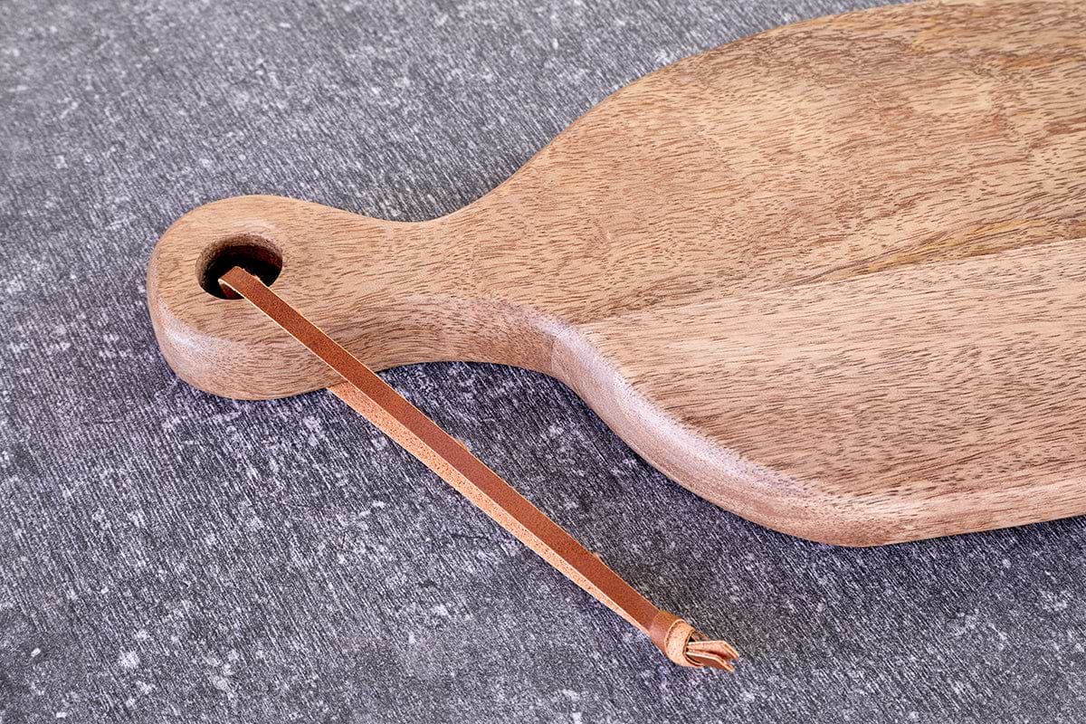 Jabari Mango Wood Board - Natural-nkuku