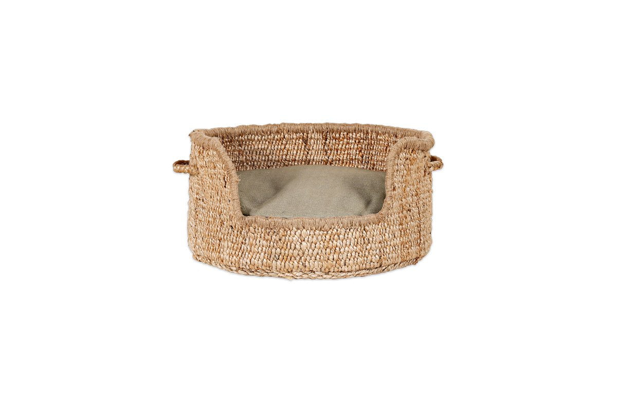 nkuku PET Jaiyuh Hemp Pet Bed - Natural - Small