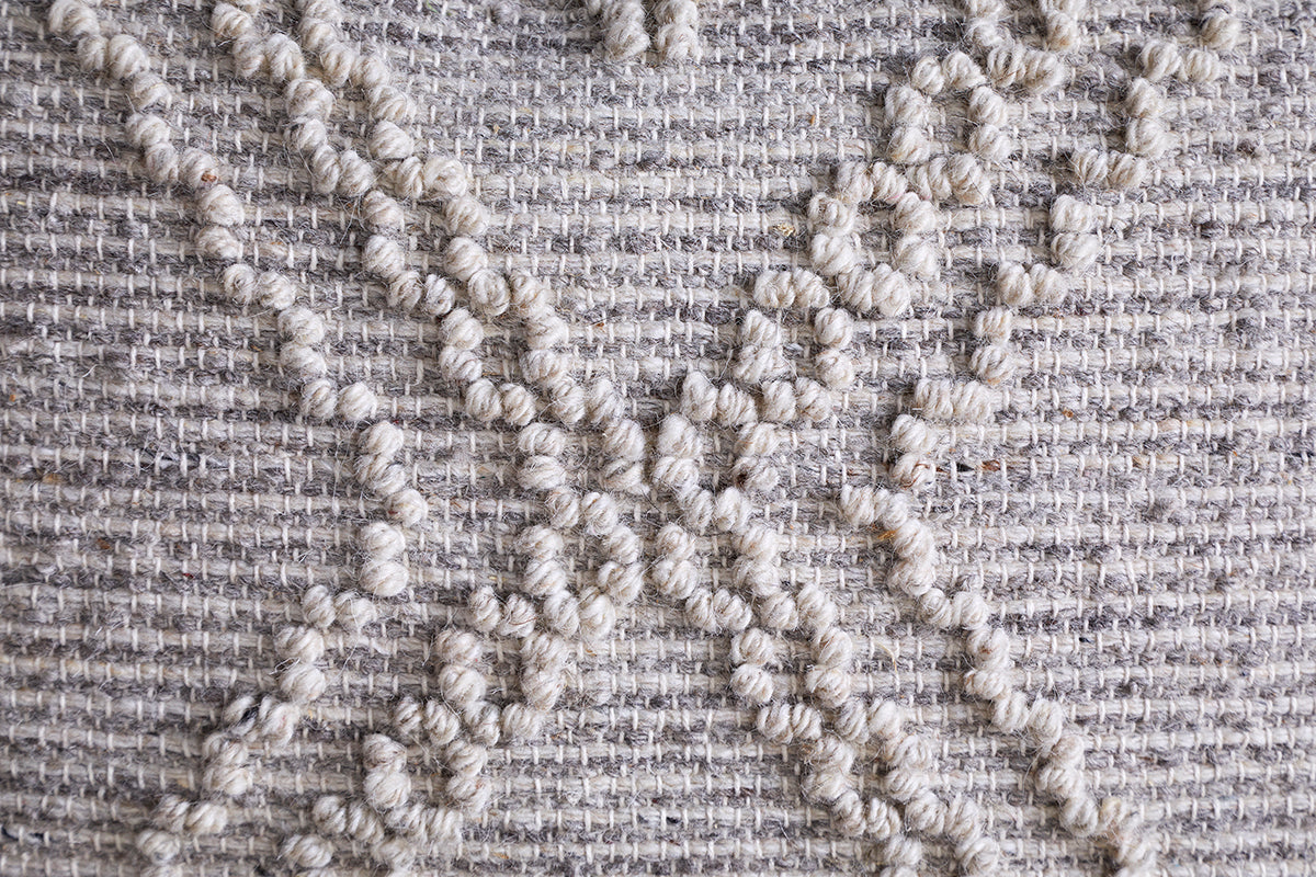 Juliyet Cotton & Wool Cushion Cover - Natural-nkuku