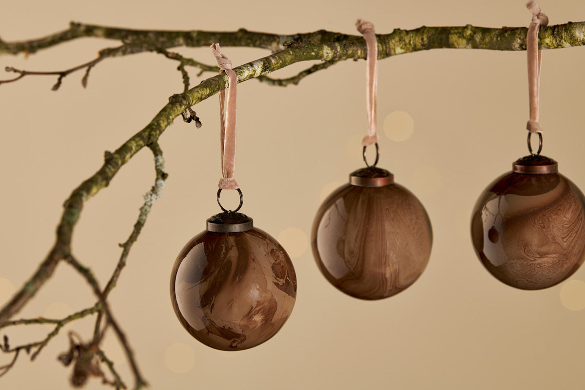 Kancha Baubles - Mocha (Set of 4)