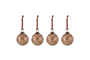 Kancha Baubles - Mocha (Set of 4)