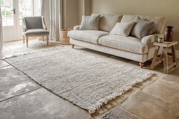 Khanna Jute & Wool Rug - Natural