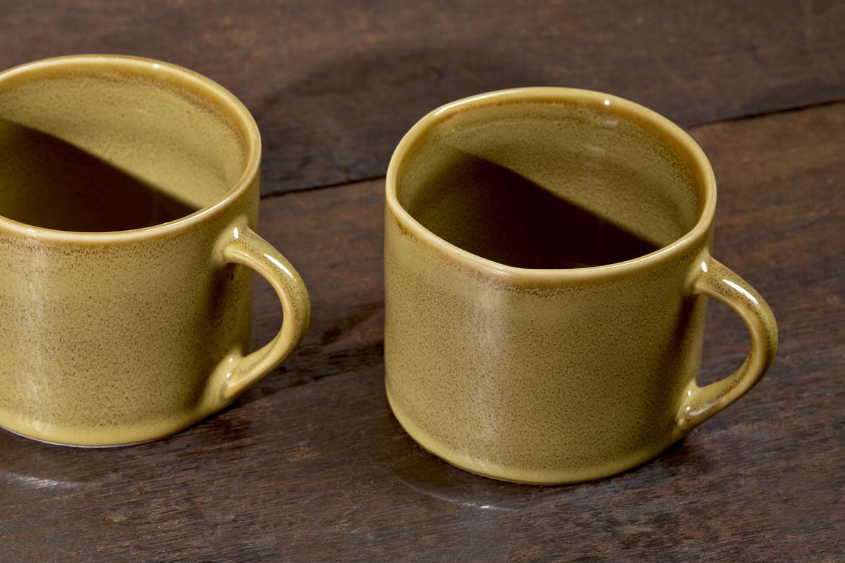 Kalini Mugs - Green - Small (Set of 2)