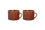 Kalini Mugs - Amber - Large (Set of 2)