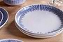 Karuma Dinnerware Set - Blue & White (Set of 12)