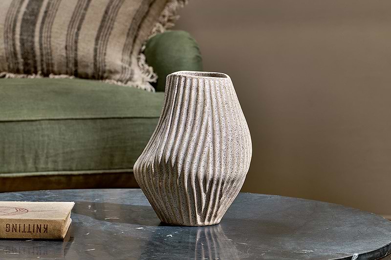 Kalai Ceramic Organic Shape Vase - Small