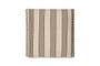 Kaia Jute & Cotton Cushion Cover - Moss Green & Rust-nkuku