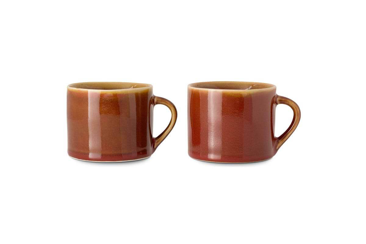 Kalini Mugs - Amber - Small (Set of 2)-nkuku