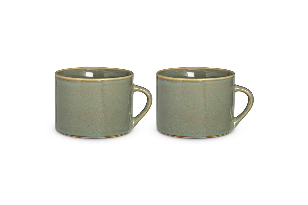 Kalini Mugs - Blue - Large (Set of 2)-nkuku