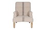 Kallu Wool & Cotton Occasional Chair - Natural-nkuku