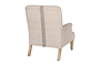 Kallu Wool & Cotton Occasional Chair - Natural-nkuku