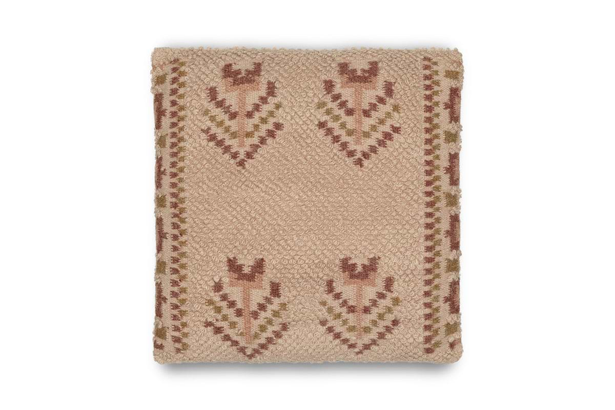 Kandy Wool & Cotton Cushion Cover - Dusty Pink-nkuku