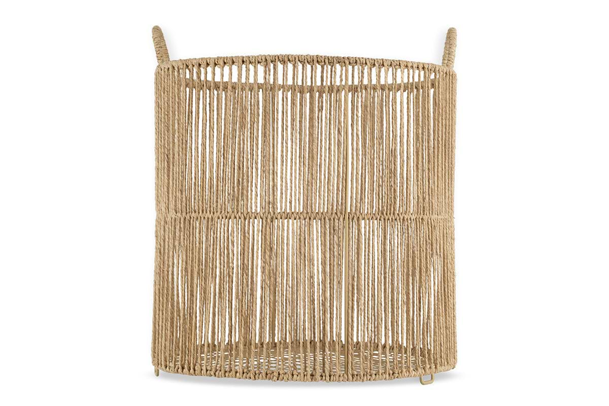 Kanika Jute Basket - Natural-nkuku