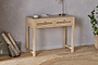 Kanz Mango Wood Writing Desk - Natural-nkuku