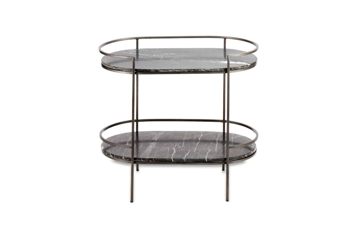 Karoko Marble Drinks Table- nkuku