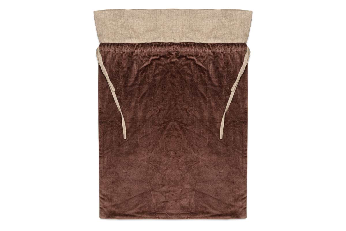 Karru Cotton Velvet Sack - Rich Mocha-nkuku