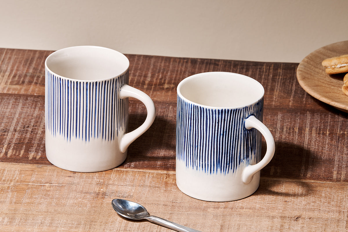 Karuma Ceramic Mug - Large (Set of 2)-nkuku