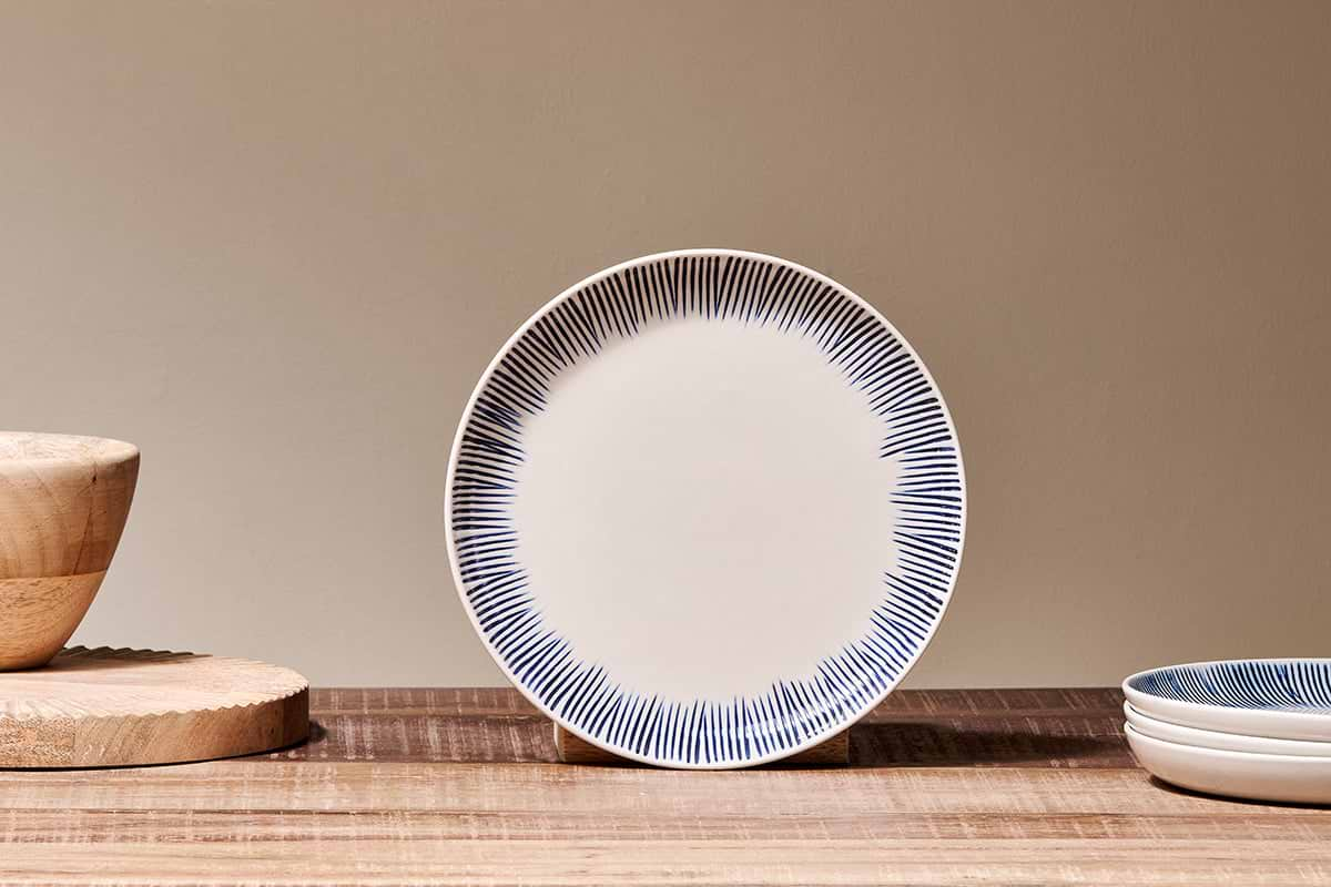 Karuma Ceramic Side Plate-nkuku