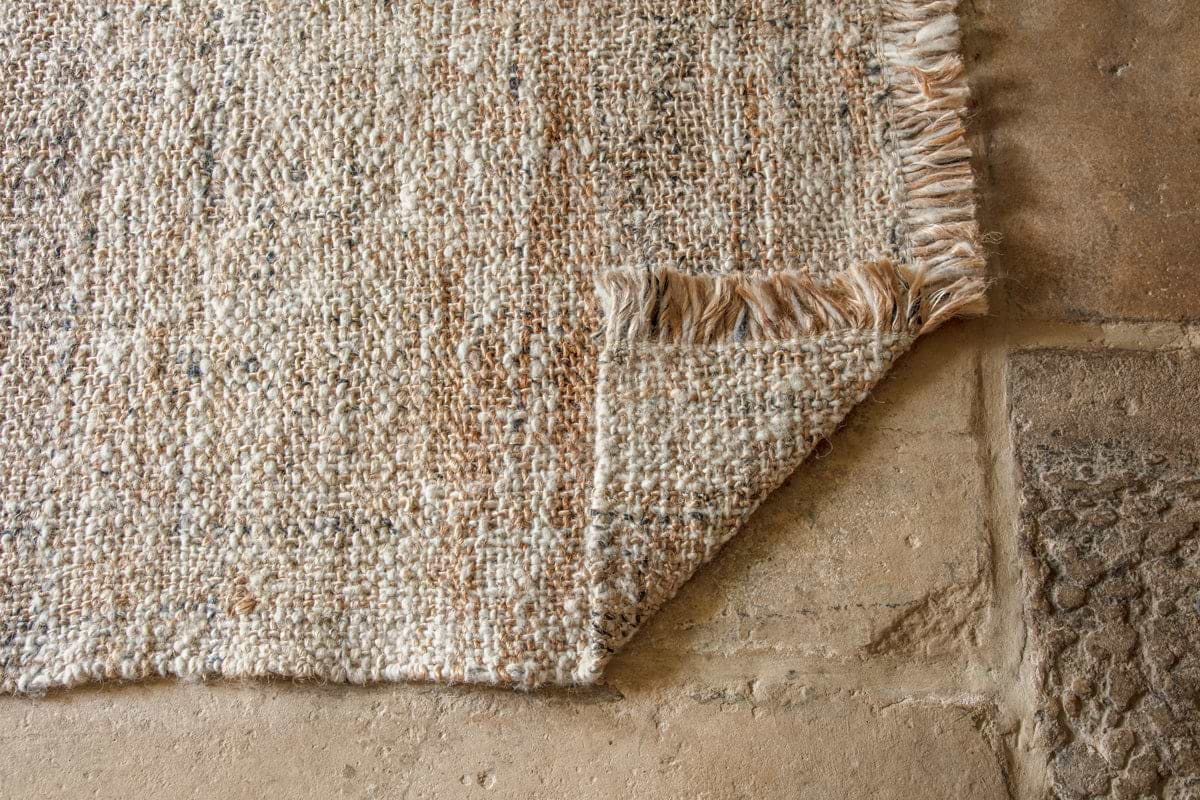 Khanna Jute & Wool Rug - Natural-nkuku