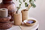 Kiani Ceramic Toothbrush Holder - Cream-nkuku