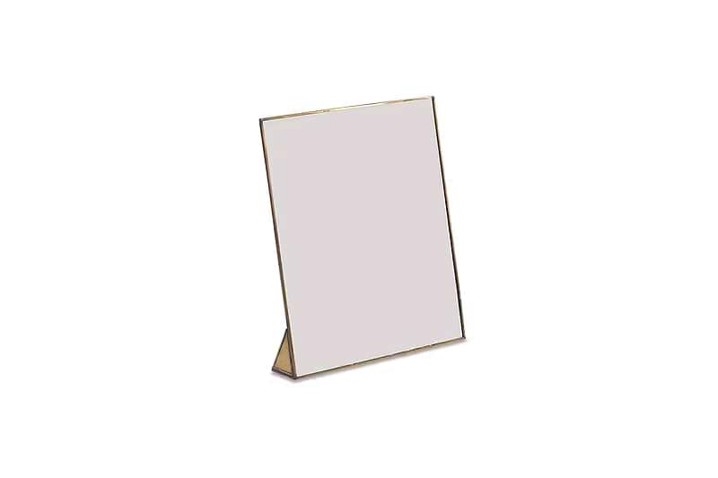 Kiko Standing Mirror - Antique Brass-nkuku