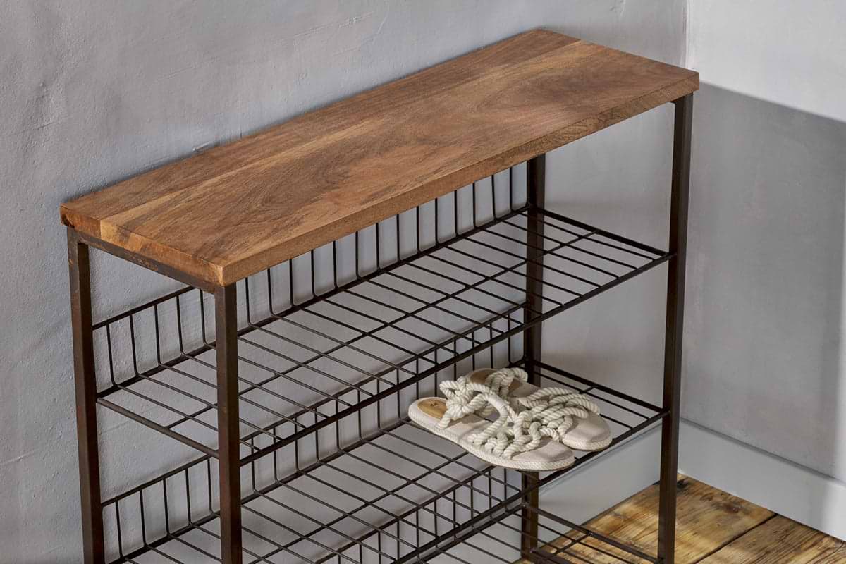 wood iron shelf 620*600*180〈サンドカラー〉 wood iron shelf 620*600*180〈サンドカラー〉 【公式通販】